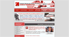 Desktop Screenshot of fnvr-handicap-indemnisation.org